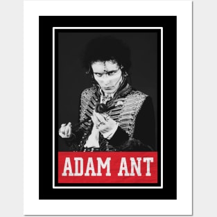 adam ant young Posters and Art